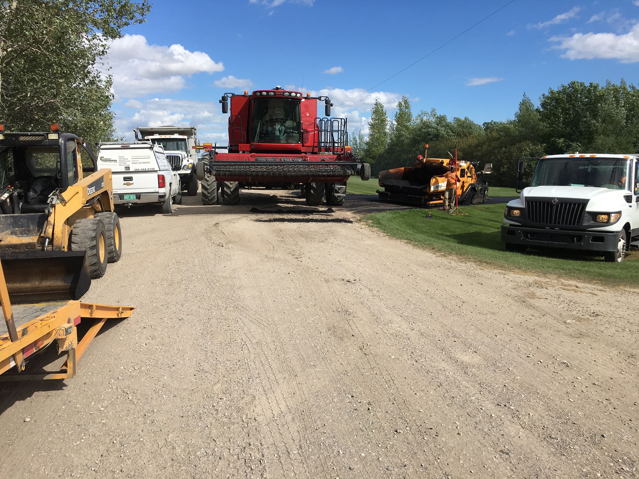 Asphalt repair detail