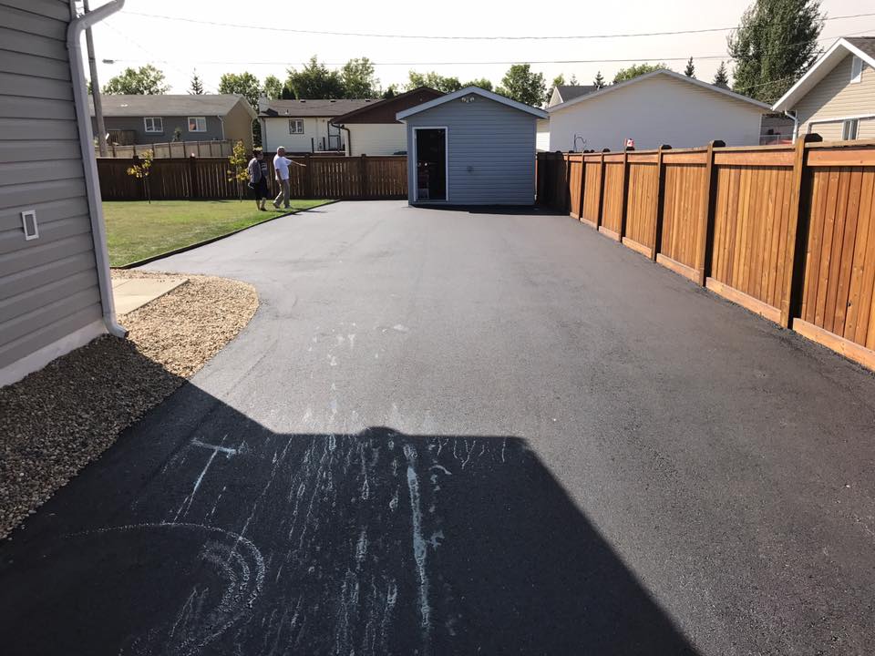 Asphalt project in Saskatchewan